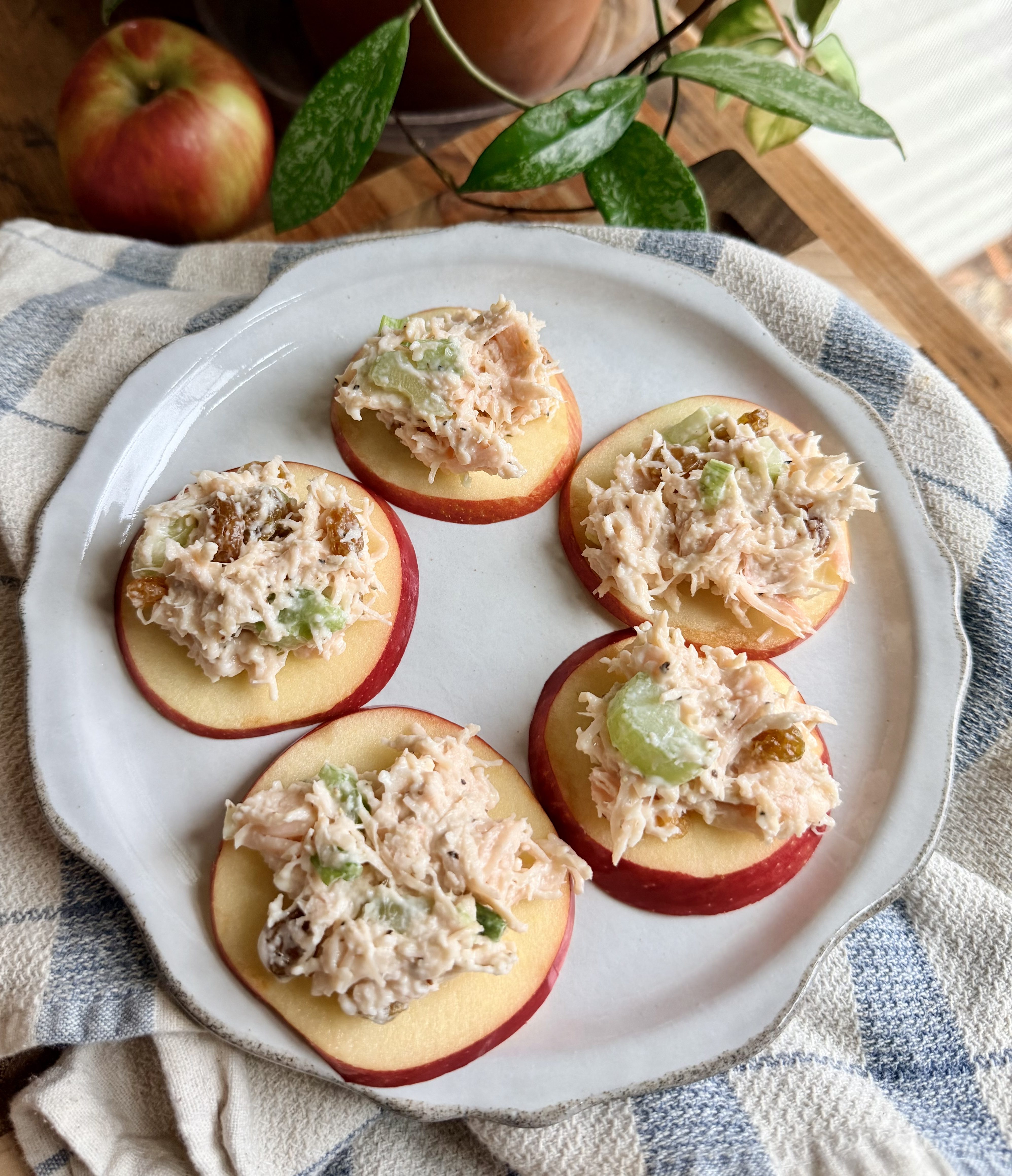 Apple Raisin Chicken Salad