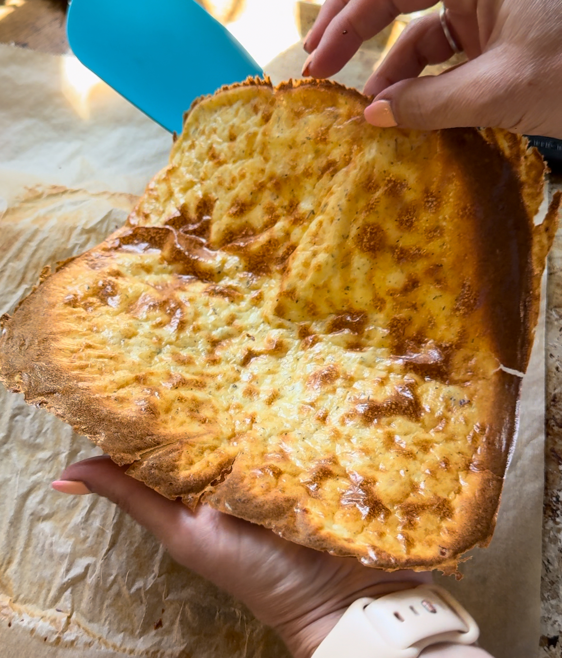 Cottage Cheese Flatbread