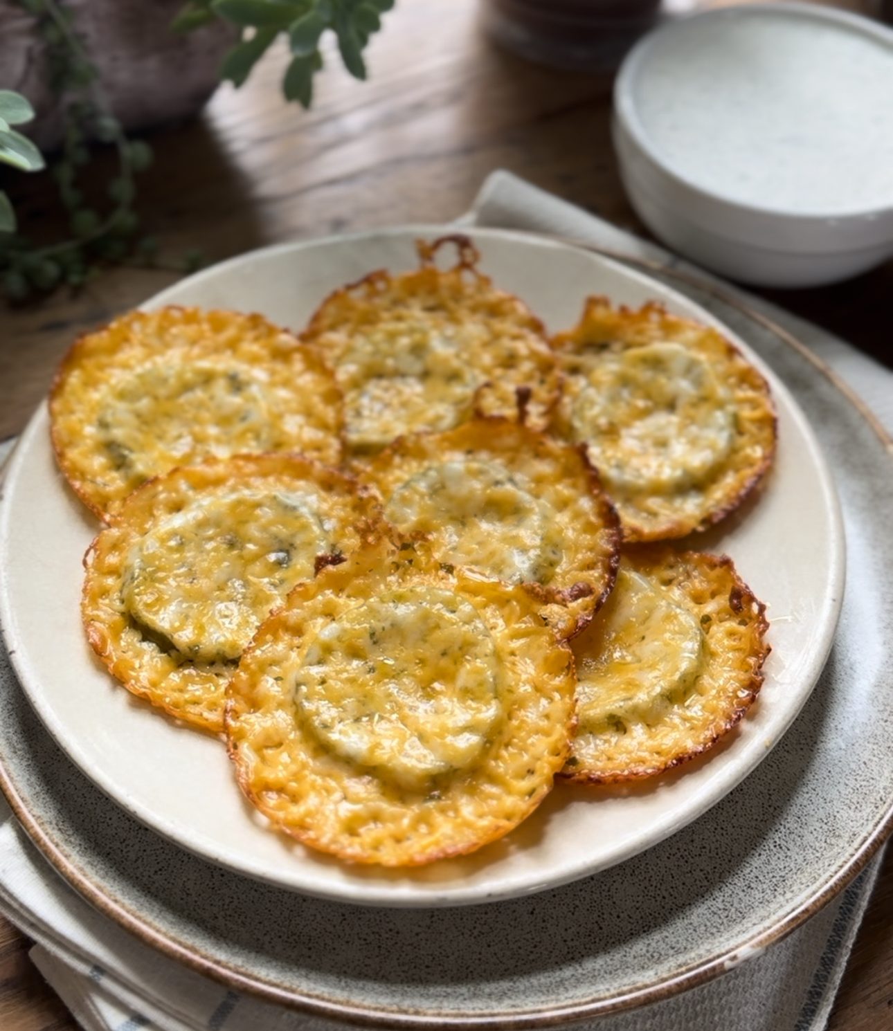 Cheesy Ranch Pickle Chips
